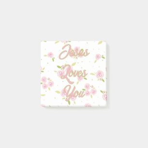 Post-it® Jésus Vous Aime Rappeler