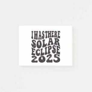Post-it® J'Étais Là Solaire Eclipse 2025 Partial Eclipse