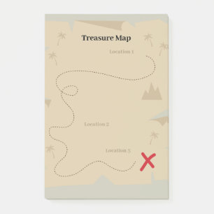 Post-it® Jeux pour enfants Chasse au trésor personnalisée