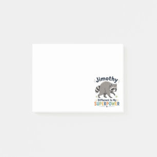 Post-it® Jimothy différent est mon superpouvoir
