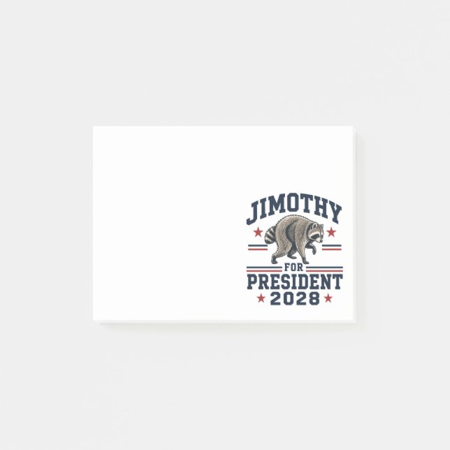 Post-it® Jimothy président 2028 (Devant)