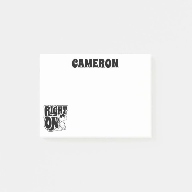 Post-it® Joe Cool - Juste Activé (Devant)