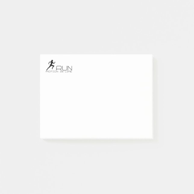 Post-it® Jogging girl (Devant)