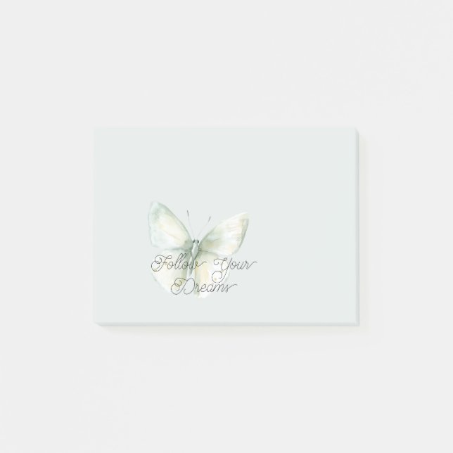 Post-it® Joie Papillon de Menthe (Devant)