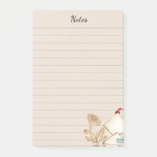Post-it® Joli art rétro et illustrations Vintages Kraft