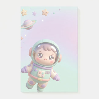 Post-it® Joli Astronaute Kawaii Espace