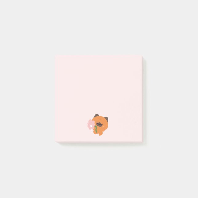 Post-it® Joli Berger Allemand romantique (Devant)
