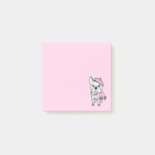 Post-it® Joli Bouledogue Français