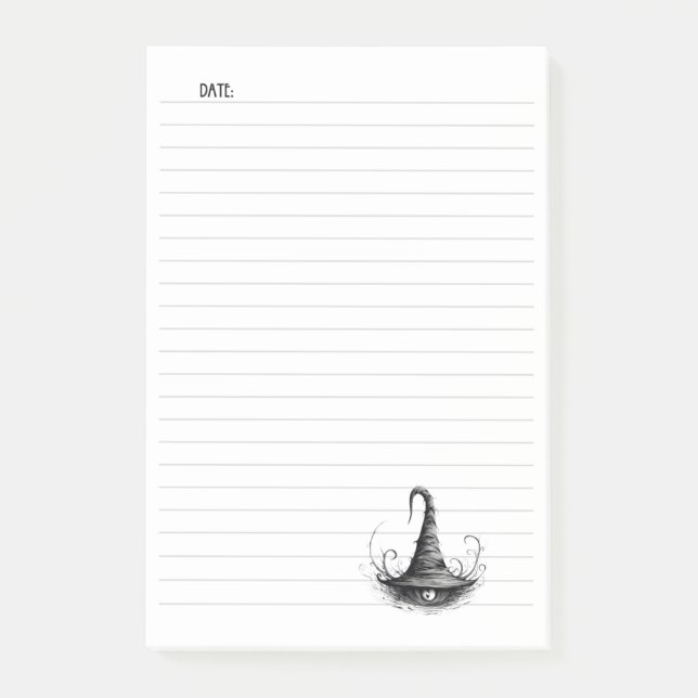 Post-it® Joli Casquette sorcier simple (Devant)