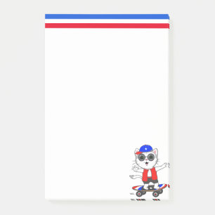 Post-it® Joli chat skater