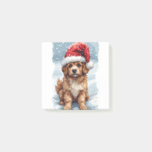 Post-it® Joli chiot de Noël 