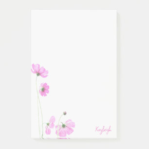 Post-it® Joli Cosmos rose floral