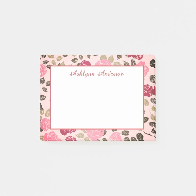 Post-it® Joli floral (Devant)