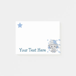 Post-it® Joli garçon éléphant bébé 