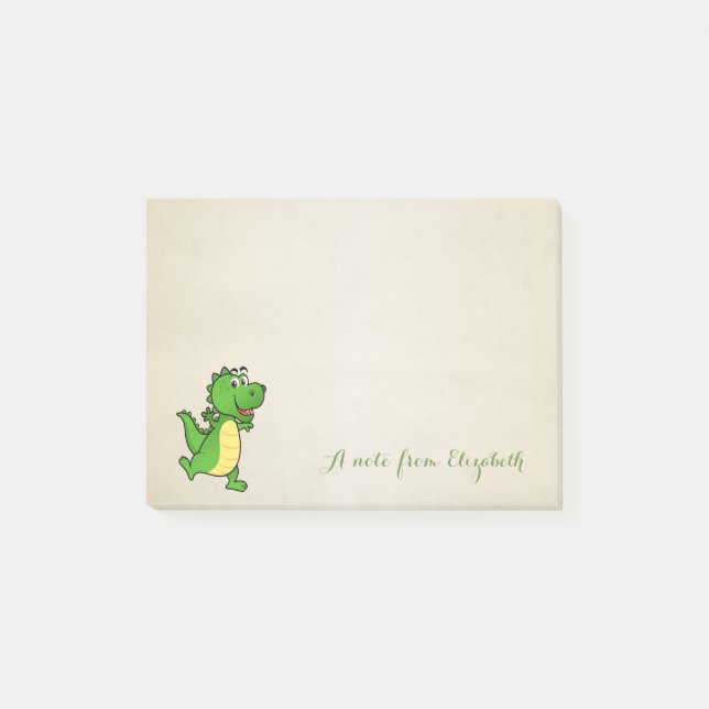Post-it® Joli Joli Stylish, Joyeux Crocodile (Devant)