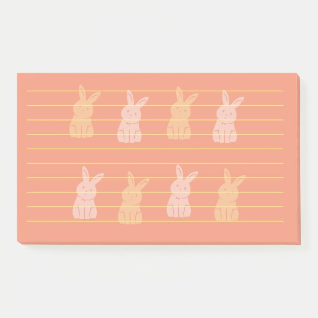 Post-it® Joli lapin (Devant)