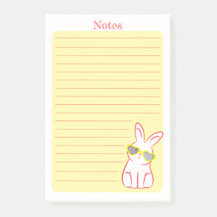 Post-it® Joli lapin curieux