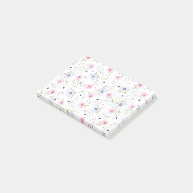 Post-it® Joli motif floral (Incliné)