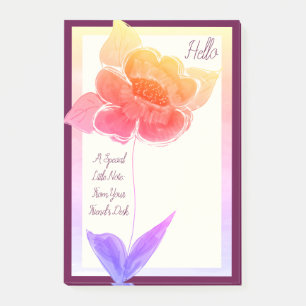 Post-it® Joli Pastel Fleuri