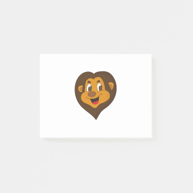 Post-it® Joli petit lion (Devant)