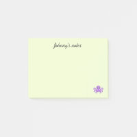 Joli poulpe violet vert