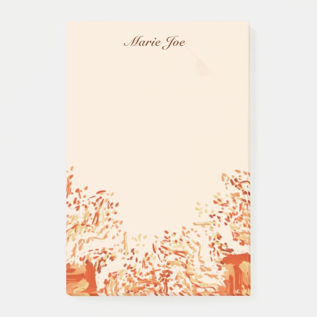 Post-it® Jolie Aquarelle Confetti Splatter Boarder (Devant)