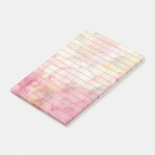 Post-it® Jolie aquarelle florale imprimé