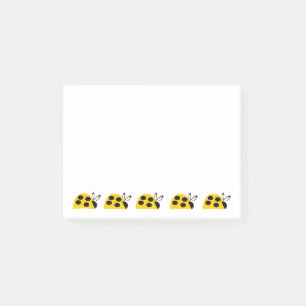 Post-it® Jolie coccinelle jaune