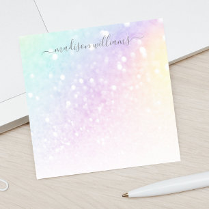 Post-it® Jolie Parties scintillant Holographique Fille Glam