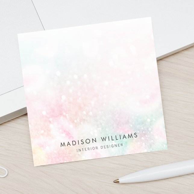 Post-it® Jolie Parties scintillant rose Fille Glamour (Créateur téléchargé)