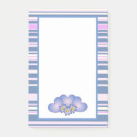 Jolie rayures violettes, Coeurs et Fleurs