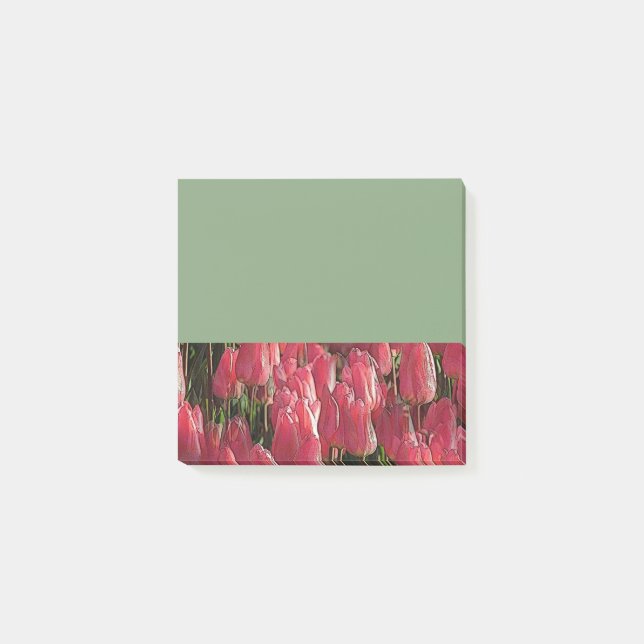 Post-it® Jolie tulipe rose (Devant)