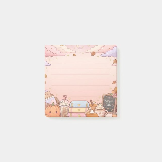 Post-it® Jolies Notes Autocollantes d'Automne (Devant)