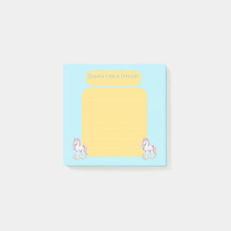Post-it® Jolis papillons adhésifs pastel Licorne N
