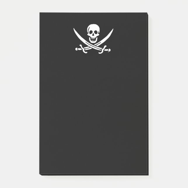 Post-it® Jolly roger drapeau de pirate (Devant)