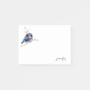 Post-it® Jote Blue Jay Birds Poster la note