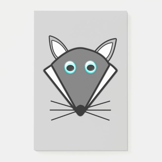 Post-it® Jote Halloween Wolf Post il note Pad (Devant)