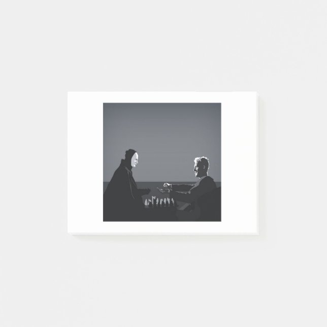 Post-it® Jouer Aux Échecs Avec La Mort (Devant)