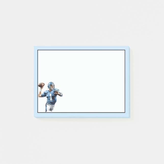 Post-it® Joueur de football (Devant)