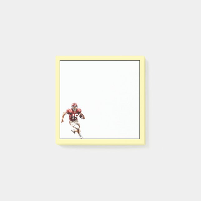 Post-it® Joueur de football (Devant)