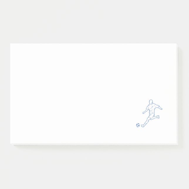Post-it® joueur de football (Devant)