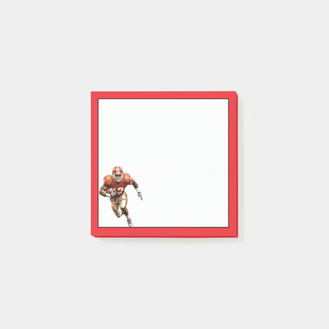 Post-it® Joueur de football (Devant)