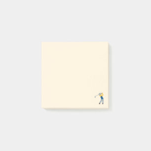 Post-it® Joueur de golf Emoji