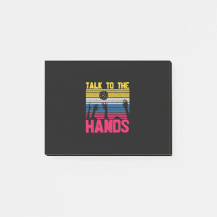 Post-it® Joueur de volley-ball Parlez Aux Mains