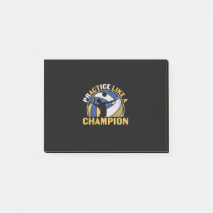 Post-it® Joueur de volley-ball Pratiquer Comme Un Champio