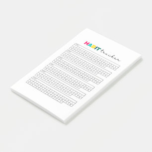 Post-it® Journal du gestionnaire de suivi des habitudes