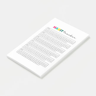Post-it® Journal du gestionnaire de suivi des habitudes