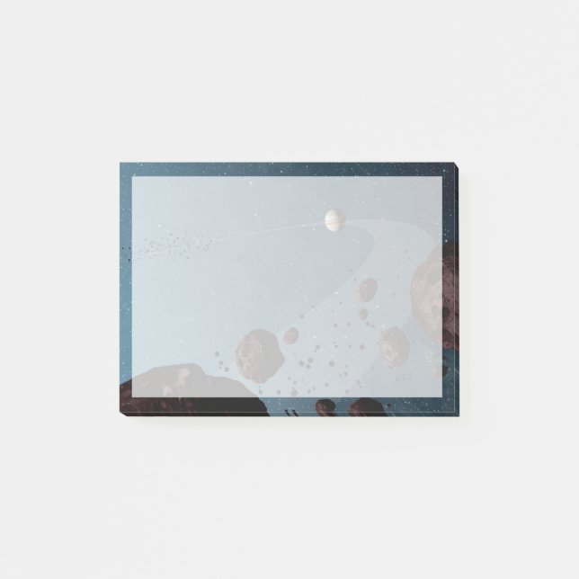 Post-it® Jovian Trojans Astéroïdes. (Devant)