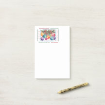 Joyer les notes post-it à la maison