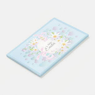 Post-it® Joyeuses Pâques Tendance Bunny Floral